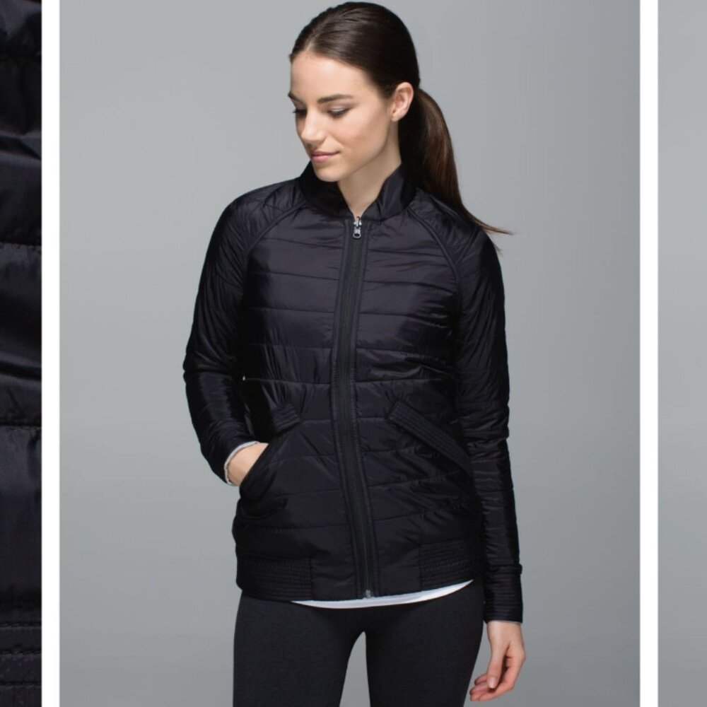 EUC Lululemon Reversible Bomber Jacket